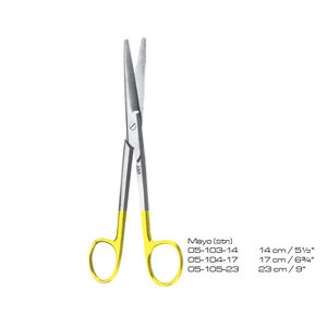 ชุดเครื่องมือผ่าตัดแบบแม่นยำ Sims Scissors ผลิตจากเหล็กกล้าไร้สนิม ได้รับการรับรองมาตรฐาน ISO13485 สำหรับการตัด - Product Image 2