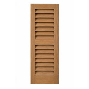 Puertas de Madera Maciza con Rejillas, Diseño Rústico Contemporáneo con Acabado para Armarios, Gabinetes y Separadores de Habitaciones - Product Image 1