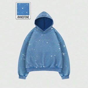 Sudadera con Capucha Extra Grande Personalizada al por Mayor para Hombre, Sudadera de Moda Casual de Alta Calidad, Servicio OEM con Maqueta Gratuita - Product Image 1