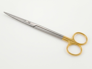 Tijeras Metzenbaum Fino TC |   Tijeras Quirúrgicas Rectas Finas para Disección |   Instrumento Quirúrgico de Acero Inoxidable - Product Image 3