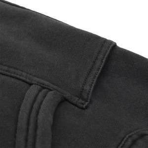 Sweat à capuche décontracté en coton coupe ample, personnalisé, surdimensionné, délavé à l'acide, couleur unie, OEM & ODM, pour hommes - Product Image 6