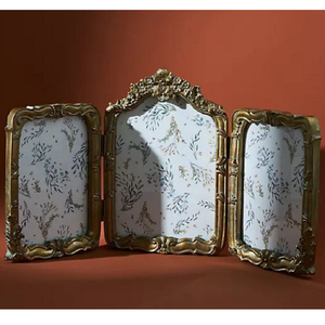 Photo <b>Frame</b> Casted Vanity <b>Frame</b> <b>Brass</b> Aluminum Decorative Metal Table Decor <b>Frame</b> Hotel Home Table Decoration <b>Frames</b> Picture - Product Image 6