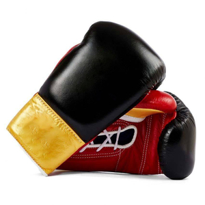 Guantes de Boxeo MMA Hechos a Medida de Alta Calidad, Transpirables, con Cierre de Gancho y Bucle, de Cuero Genuino, que Absorben la Humedad e Impermeables - Product Image 3