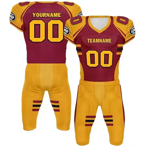 Camiseta de Fútbol Americano Sublimada, Personalizable, de Secado Rápido, Elegante, Cómoda y Transpirable, Superventas - Product Image 4