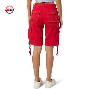 <b>Cargo</b> <b>Shorts</b> Elegant Relaxed Style Perfect Casual Use Offers Practical Storage Great for Outdoor Activities <b>Women</b> <b>Shorts</b> - Product Image 6