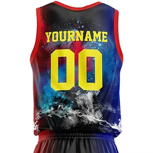 Diseño Personalizado de Camisetas de Baloncesto, Sublimación de Ropa Deportiva de Baloncesto, Conjuntos de Uniformes de Baloncesto Reversibles para Hombre y Mujer - Product Image 5