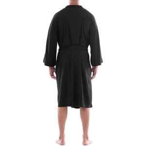 Albornoz para Hombre con Logotipo/Colores Personalizados, Cosido, Informal, Antiarrugas, Transpirable, Cómodo, 100% Algodón, Ecológico - Product Image 2