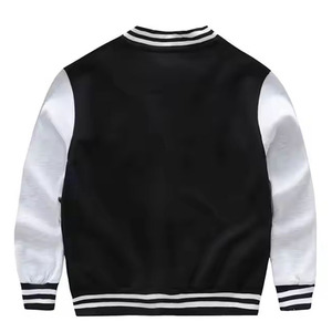 College Baseball jacket for <b>men</b> Factory Wholesale High Quality Custom Embroidery Letterman Winter Varsity Jackets 100% Cotton - Product Image 2