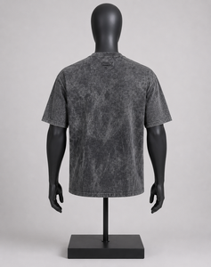 T-shirt surdimensionné personnalisé pour homme, vente en gros, style vintage délavé, streetwear décontracté, fabricant et fournisseur de vêtements OEM ODM, export en gros - Product Image 2