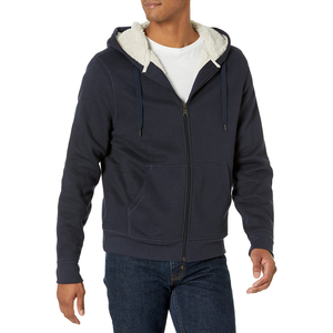 <span class=keywords><strong>Felpa</strong></span> con Cappuccio <span class=keywords><strong>Rosa</strong></span> da Uomo con Zip, Vestibilità Regolare, Tinta Unita, Casual, con Tasca, per l'Autunno - Product Image 2