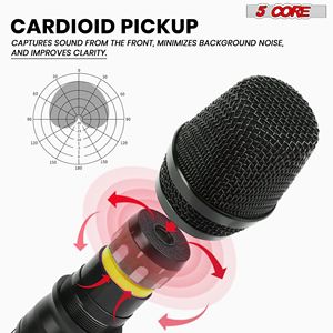 Mixer Audio D0100H5IXY6 MX 4CH 2MIC GLD con Ricevitore Stereo XLR, Bluetooth, USB, Mini PA per Karaoke, Musica, Podcast, Console DJ - Product Image 5