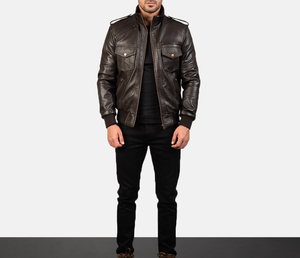 Heavyweight custom-colored motorcycle leather <b>jacket</b> unique design latest price top quality best men's leather <b>jacket</b> - Product Image 5