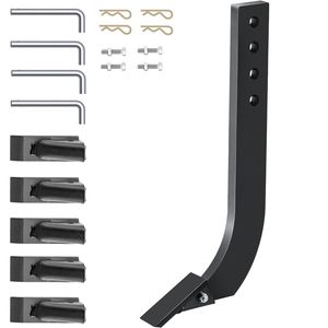 Lama a 4 Fori da 18 Pollici, Scarificatore con Gambo Rimovibile, Perni con Denti Conici, Accessori per Macchine Edili - Product Image 1