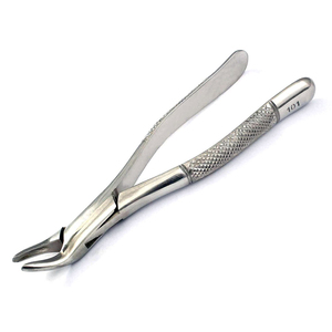 Forceps d'extraction dentaire 101, forceps orthodontiques, forceps chirurgicaux en acier inoxydable dentelé, instruments dentaires - Product Image 2