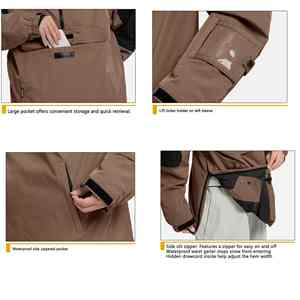 Chaqueta para Hombre, Cortavientos, Impermeable, de Alta Calidad, para Esquí, Personalizable, para Snowboard - Product Image 4