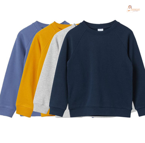 Custom Eco-Friendly 100% Cotton Toddler Pullover Sweatshirt with Pocket <b>Animal</b> <b>Pattern</b> Puff Sleeve <b>for</b> Boys - Product Image 1