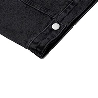 Veste en jean pour femme, coupe classique, personnalisée en usine, haute qualité, grande taille, décontractée, automne-hiver, coton écologique respirant
