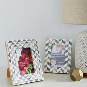 Handmade Modern Style Custom-Size Iron Pitcher Bone-Inlay Art High Quality <b>Wood</b> <b>Picture</b> <b>Frame</b> Customized Color Logo Home - Product Image 5