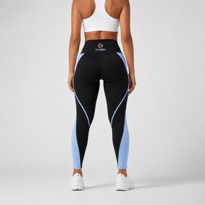 Leggings Fly Humble para Mujer, Cintura Media, Largo hasta la Rodilla, Color Sólido, Transpirables, Tejido de Algodón y Fibra de Bambú, Casuales, Verano, Transferencia Térmica - Product Image 3