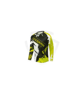 Maillot de moto personnalisé respirant imprimé par sublimation avec nom d'équipe, séchage rapide, anti-UV, vêtements de sport - Product Image 3