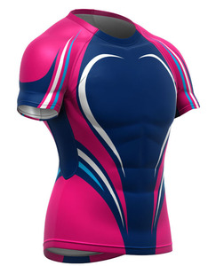 Wholesale Men Sportswear T Shirt Breathable Fitness Training Running Shirt - Product Image 2