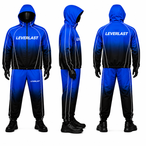 Conjunto Deportivo Personalizado Cortavientos para Hombre, Chaqueta con Capucha y Pantalones, Fabricante OEM, Venta al Por Mayor - Product Image 5