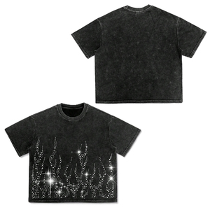 Camiseta Casual de Manga Corta para Hombre, Corte Regular, Diseño Personalizado, 100% Algodón, Tejido de Punto, Patrón Liso, Cuello Redondo/Cuello en V/Cuello Personalizado - Product Image 3