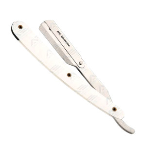 Rasoir droit professionnel de haute qualité en acier inoxydable pour la coupe de cheveux, rasoir de précision pour la beauté - Product Image 1