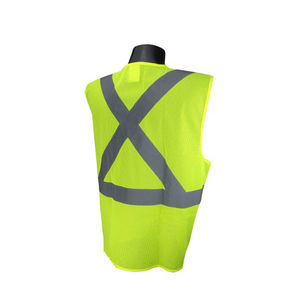 Gilet de sécurité haute visibilité personnalisé, classe 1 ANSI, imperméable, avec éclairage LED et logo personnalisé, idéal pour les travaux de construction - Product Image 6