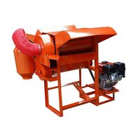 Batteuse à riz à essence Backbone 7,5 CV, capacité 650 kg/h, haute efficacité, pour colza et millet