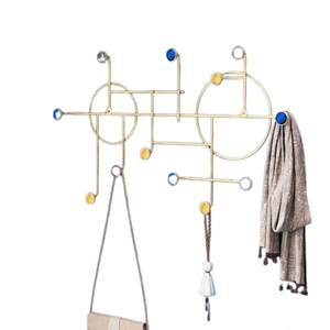<b>Wall</b> Mounted Metal Rooster <b>Key</b> Holder Decorative Iron Coat Rack 4 <b>Hook</b> Hanger for Farmhouse Kitchen Home Decor - Product Image 4