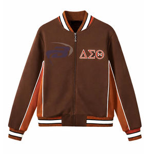 Survêtement personnalisé Delta Sigma Theta DST Sorority avec fermeture éclair, ensemble de jogging d'hiver avec lettres grecques - Product Image 1