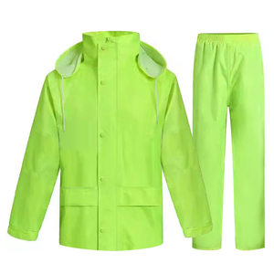 Conjunto de Ropa Impermeable al por Mayor, Traje de Lluvia para Agricultura, Chaqueta y Pantalones Resistentes al Agua, Fabricante de Trajes de Lluvia para Camping - Product Image 4
