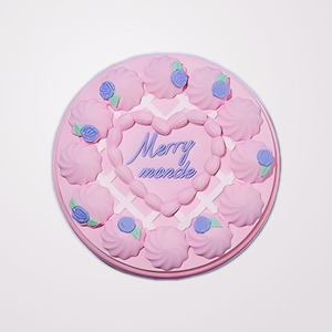 Base de maquillaje Merimongde Happy Your Day Cushion 01 Ivory, base de maquillaje con efecto aerógrafo, base de maquillaje en cojín tir tir. - Product Image 3