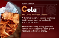 Billes de boba éclatantes saveur cola pour crème glacée, ingrédients colorés pour bubble tea et boissons froides, fabriquées à Taïwan