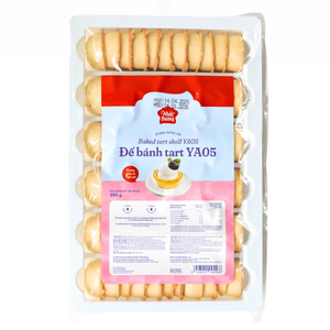 Fabricación de Marca Privada, Tartaletas Personalizadas HALAL para Panadería, Tartaletas de Huevo Horneadas Congeladas YA05 396G, Postres Dulces, Proveedor de Exportación - Product Image 1