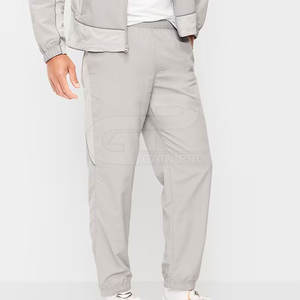Pantalons de jogging et de sport pour hommes, tissu doux avec taille ajustable, conçus pour l'entraînement de musculation - Product Image 2