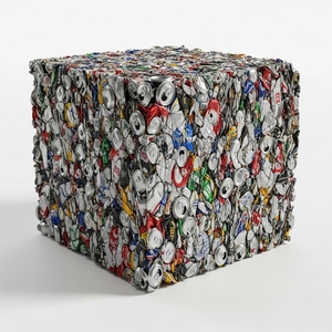 Processed Aluminium UBC <b>Scrap</b> Prepared For <b>Metal</b> Recycling Operations With Consistent Bale Quality - Product Image 1