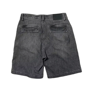 Shorts en jean décontractés pour hommes avec logo personnalisé, coupe ample, pour l'été – Fournisseur - Product Image 2