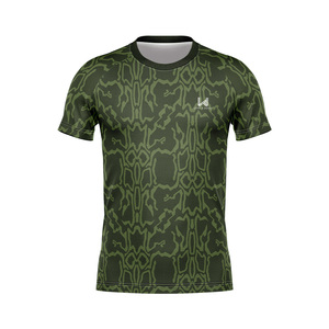 Custom Sublimation Printed Short Sleeve O Neck T <b>Shirts</b> for Men Quick Dry Eco Friendly Regular Fit Breathable Casual T <b>Shirt</b> - Product Image 5