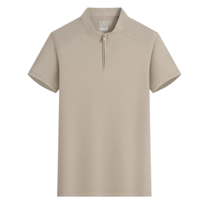 Wholesale Men's 165 GSM Moisture Wicking Quarter Zip Golf <b>T</b> <b>Shirts</b> Custom Logo Athletic Casual OEM ODM Factory Direct - Product Image 6