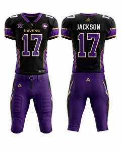Wholesale Custom Men's Plus Size American Football Jersey Uniform Kit Heat Transfer Printed 100% Polyester <b>Mesh</b> Fabric <b>Short</b> - Product Image 2