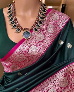 Traditional Saree Premium Designer Indian Ethnic Wear <b>For</b> <b>Women</b> Traditional Wedding Festival Celebration Stylish Elegant Outfit - Product Image 4