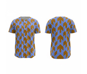 เสื้อเบสบอลแบบซับลิเมชั่นสั่งทำพิเศษ (OEM) |   ชุดเบสบอลทีมพร้อมโลโก้และหมายเลขแบบกำหนดเอง |   ฐานผ้าโพลีเอสเตอร์ที่ระบายอากาศได้ดี - Product Image 6