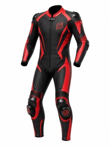 Combinaison de moto unisexe pour l'aventure, la randonnée, en cuir ventilé, imperméable, protection intégrale, ensemble de vêtements en cuir pour moto - Product Image 4
