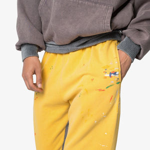 Low Price Washed <b>Men</b>’s Pants Jogger <b>Trousers</b> Breathable Casual Outdoor Sport <b>Elastic</b> Waist Straight Leg Full-Length Sweatpants - Product Image 5