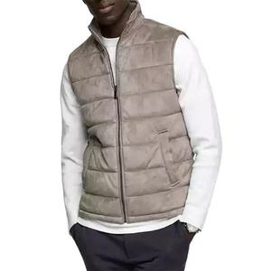 Customized Half Sleeves Men's Jacket Wholesale Puffer Jacket 2025 High Quality Men's Jacket - Product Image 4