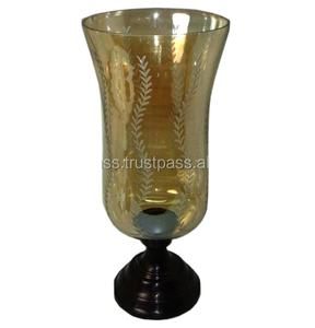 Decorative Glass & Metal <b>Candle</b> Holder - Product Image 1
