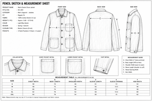 Chaqueta de Mezclilla Tejida Transpirable para Hombre, Cuello Camisero, Cierre de Botones, Corte Regular, Color Sólido, Prenda Exterior Formal de Algodón - Product Image 6