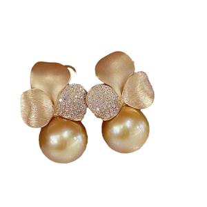 Pendientes Colgantes de Perlas de Agua Dulce de Plata 925 de 10-11 mm, Estilo Celebridad, Versátiles y Modernos, Regalo - Product Image 5